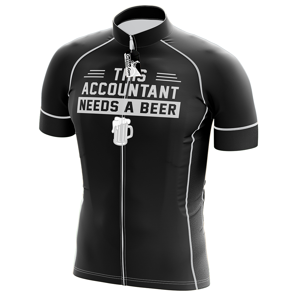 Funny Accountant Cycling Jersey