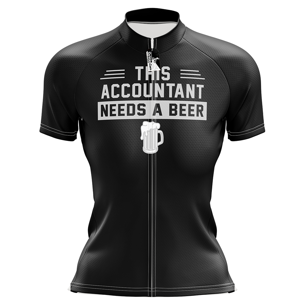 Funny Accountant Cycling Jersey