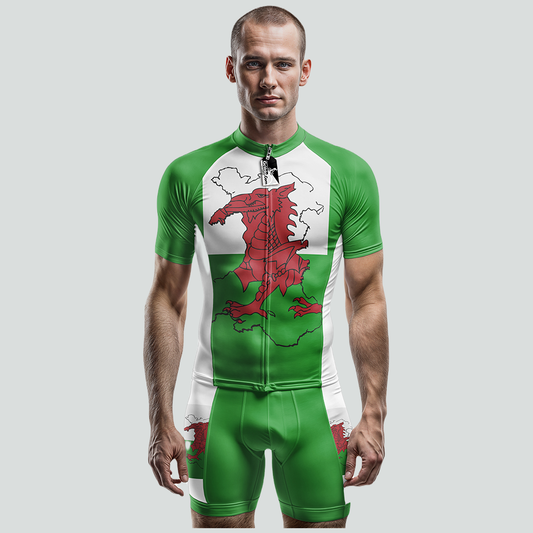 Wales Short Sleeve Cycling Jersey