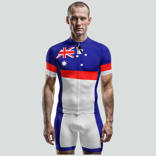 Australia Cycling Jersey Short Sleeve