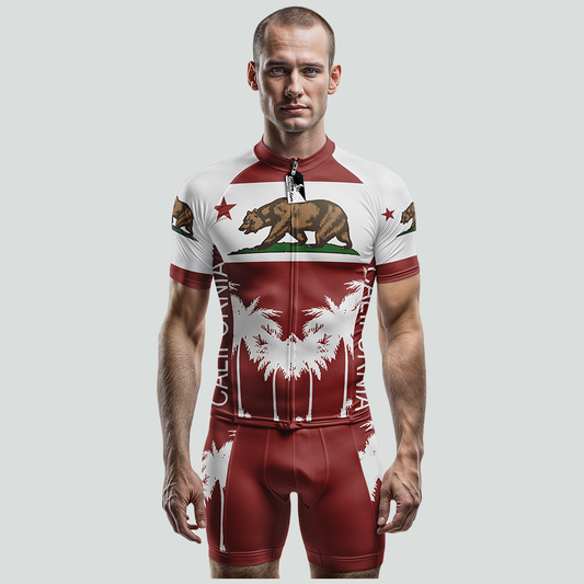 California Cycling Jersey Short Sleeve