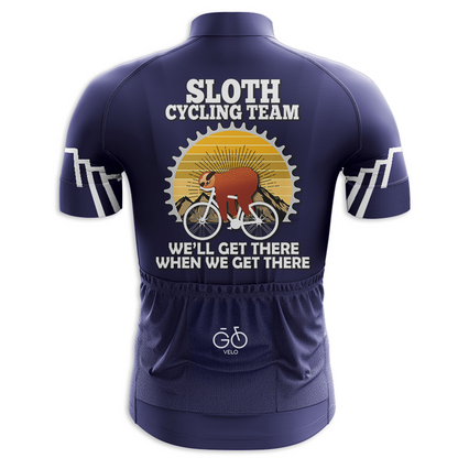 Sloth korte mouw fietsshirt