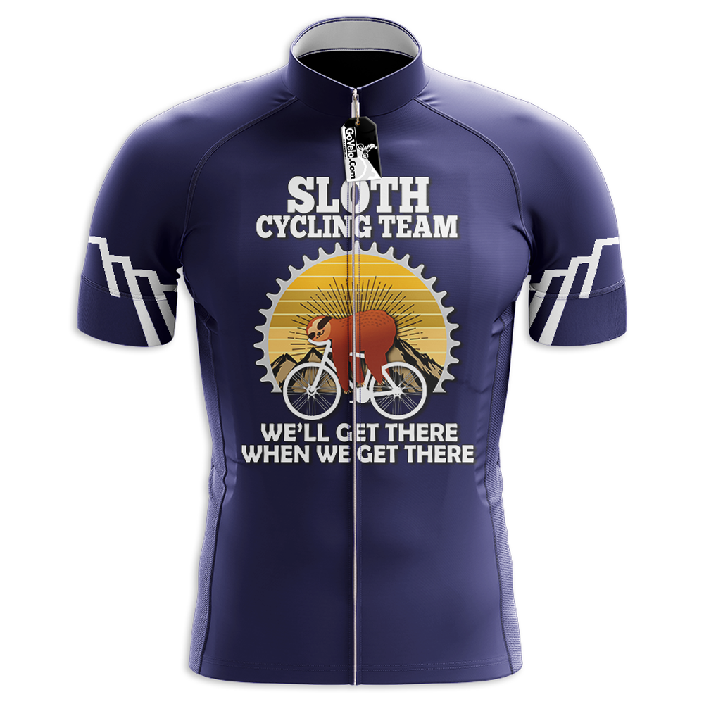 Sloth korte mouw fietsshirt