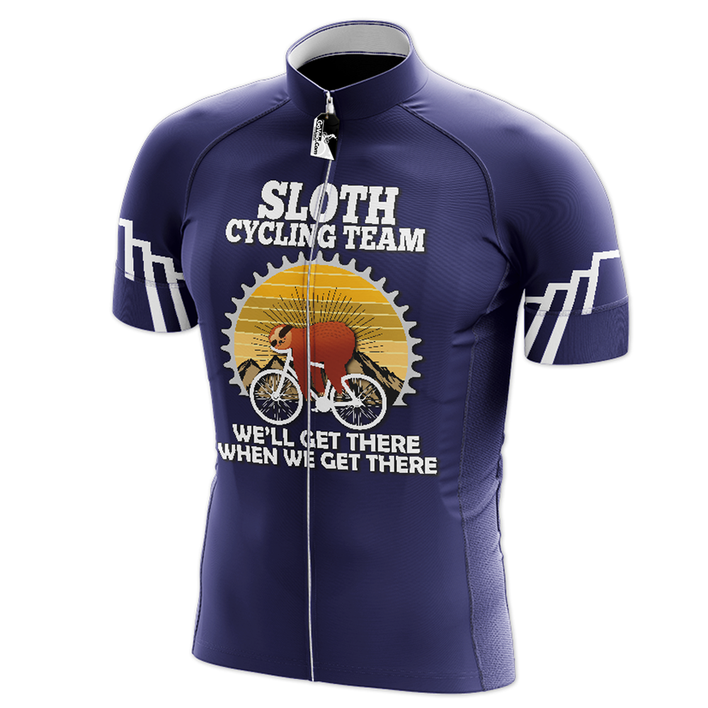 Sloth korte mouw fietsshirt