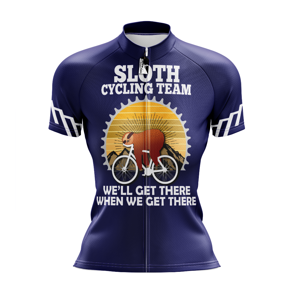 Sloth korte mouw fietsshirt