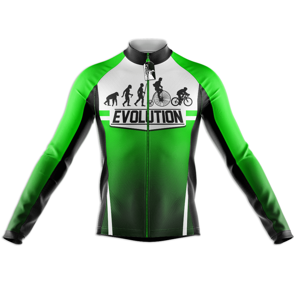 The Evolution Long Sleeve Cycling Jersey