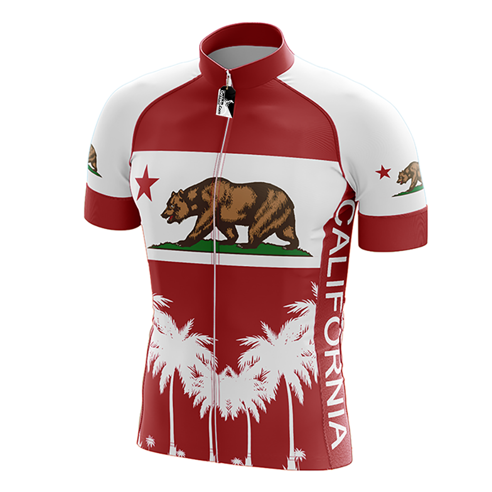 California Cycling Jersey Short Sleeve