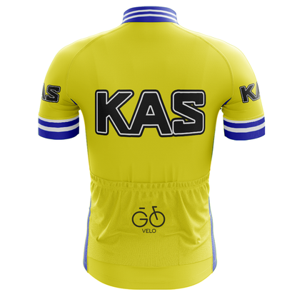 Retro KAS Vintage Short Sleeve Cycling Jersey