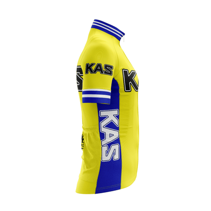 Retro KAS Vintage Short Sleeve Cycling Jersey