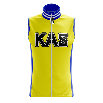 Retro KAS Mouwloos Fietsshirt