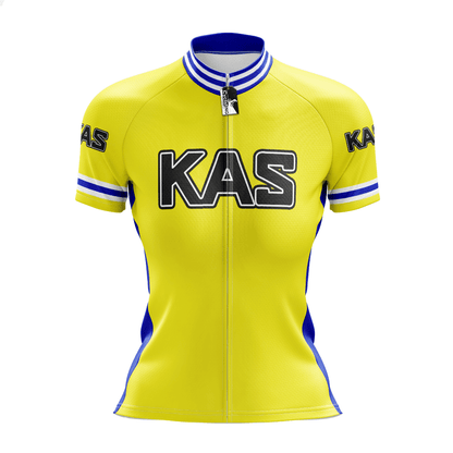 Retro KAS Vintage Short Sleeve Cycling Jersey