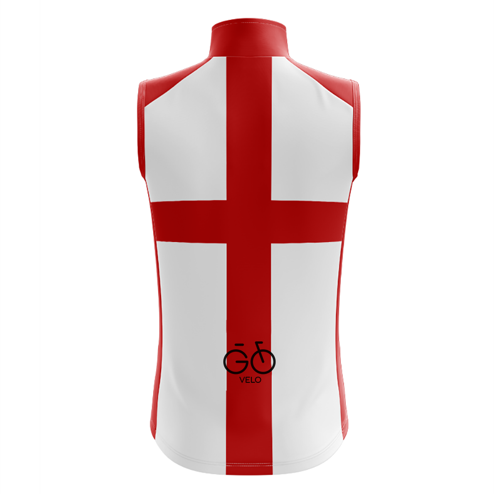 England Sleeveless Cycling Jersey