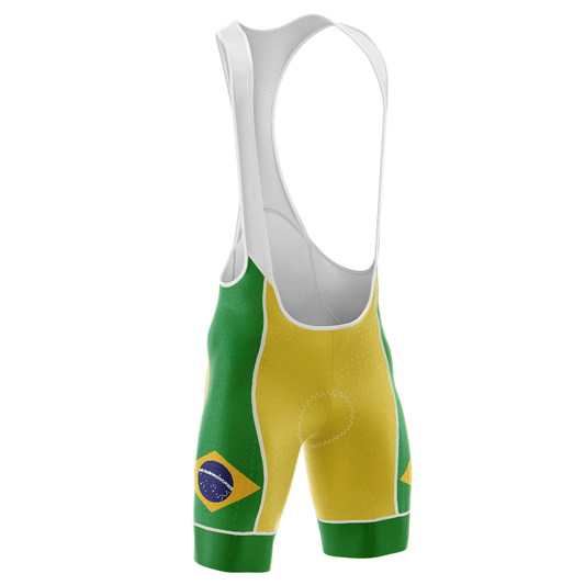 Brazilië Fietsbroek met Bib