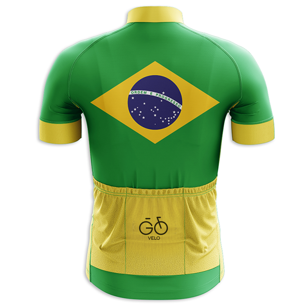 Brazil Short Sleeve Cycling Jersey