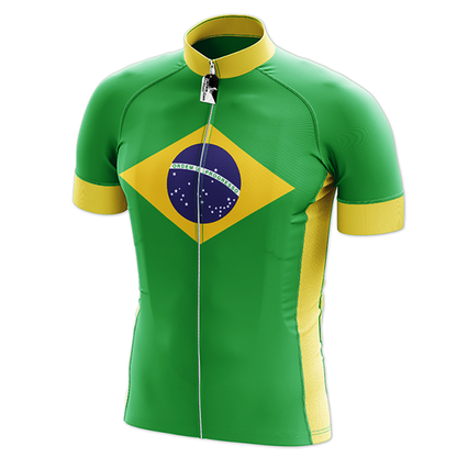 Brazil Short Sleeve Cycling Jersey