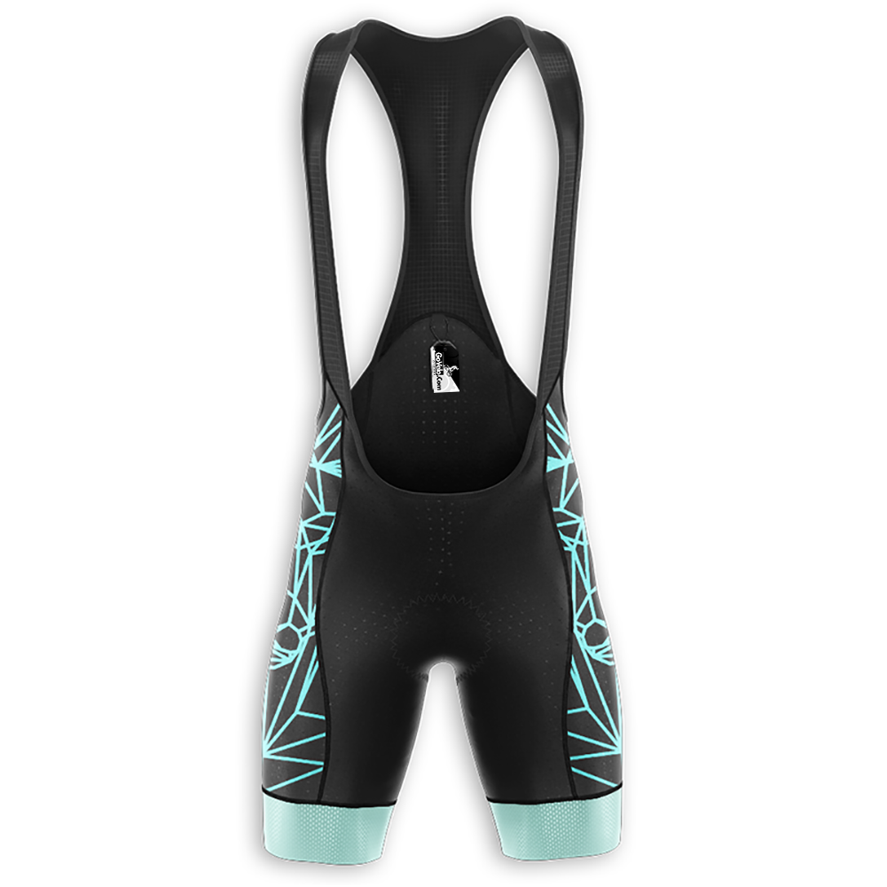 Geometrische Herten Fiets Bib Short