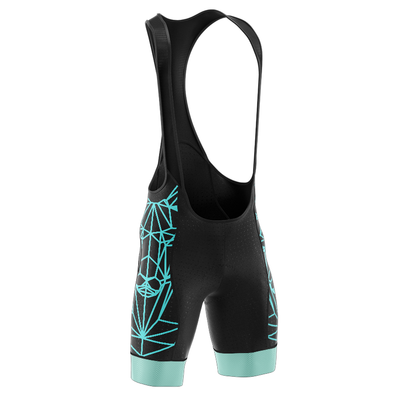 Geometrische Herten Fiets Bib Short