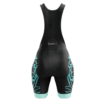 Geometrische Herten Fiets Bib Short