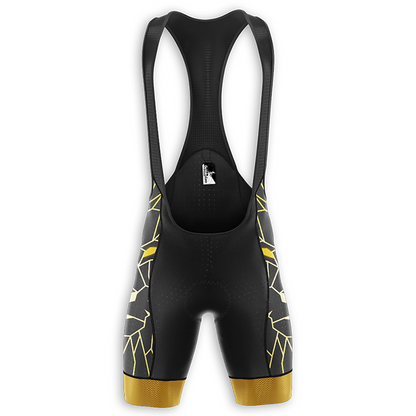 Geometric Lion Cycling Bib Short