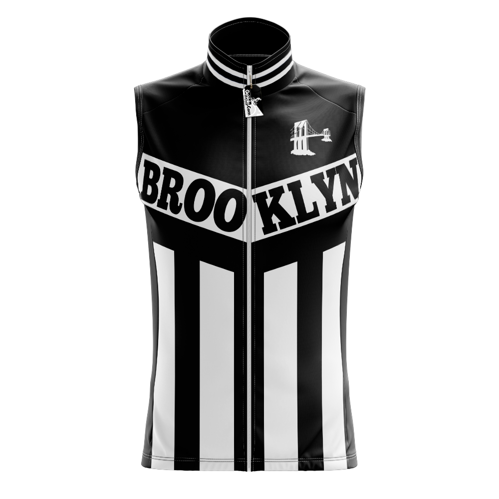 Retro Brooklyn Sleeveless Cycling Jersey