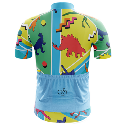 Dinosaur Short Sleeve Cycling Jersey