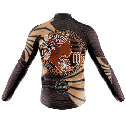 Virgo Zodiac Long Sleeve Cycling Jersey