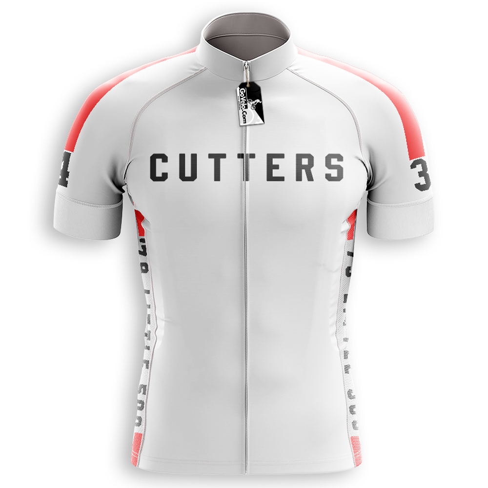 Cutters Retro Korte Mouw Fietsshirt