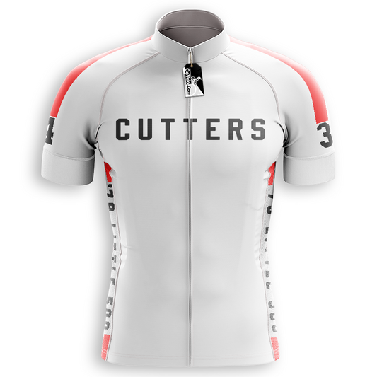 Cutters Retro Korte Mouw Fietsshirt