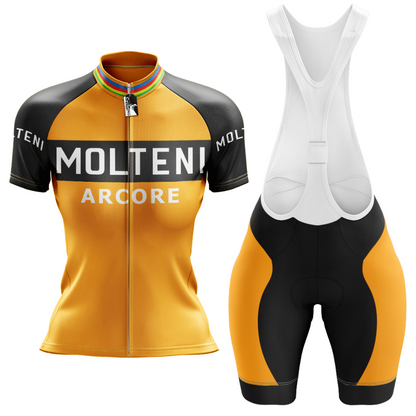 Retro Molteni Arcore Vintage Short Sleeve Cycling Jersey