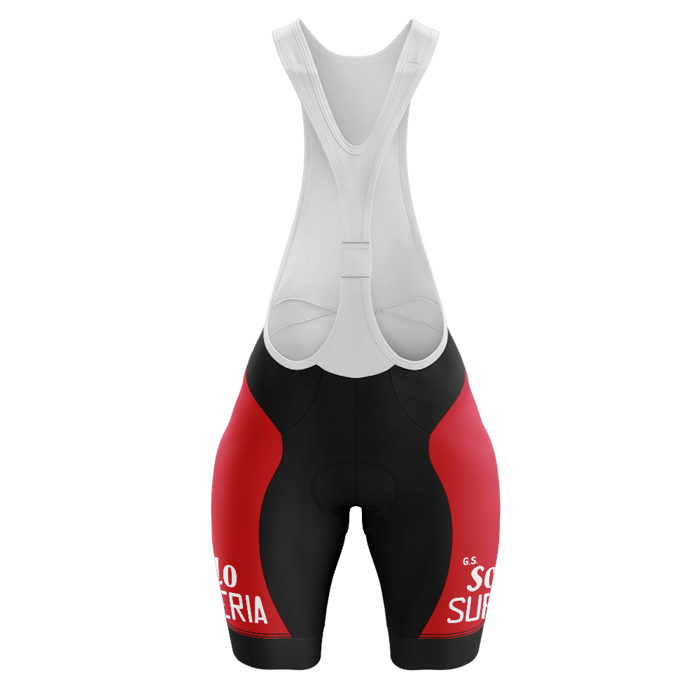 Retro Solo Superia Vintage Cycling Bib Short